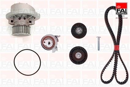 FAI AUTOPARTS Ūdenssūknis + Zobsiksnas komplekts TBK156-6382